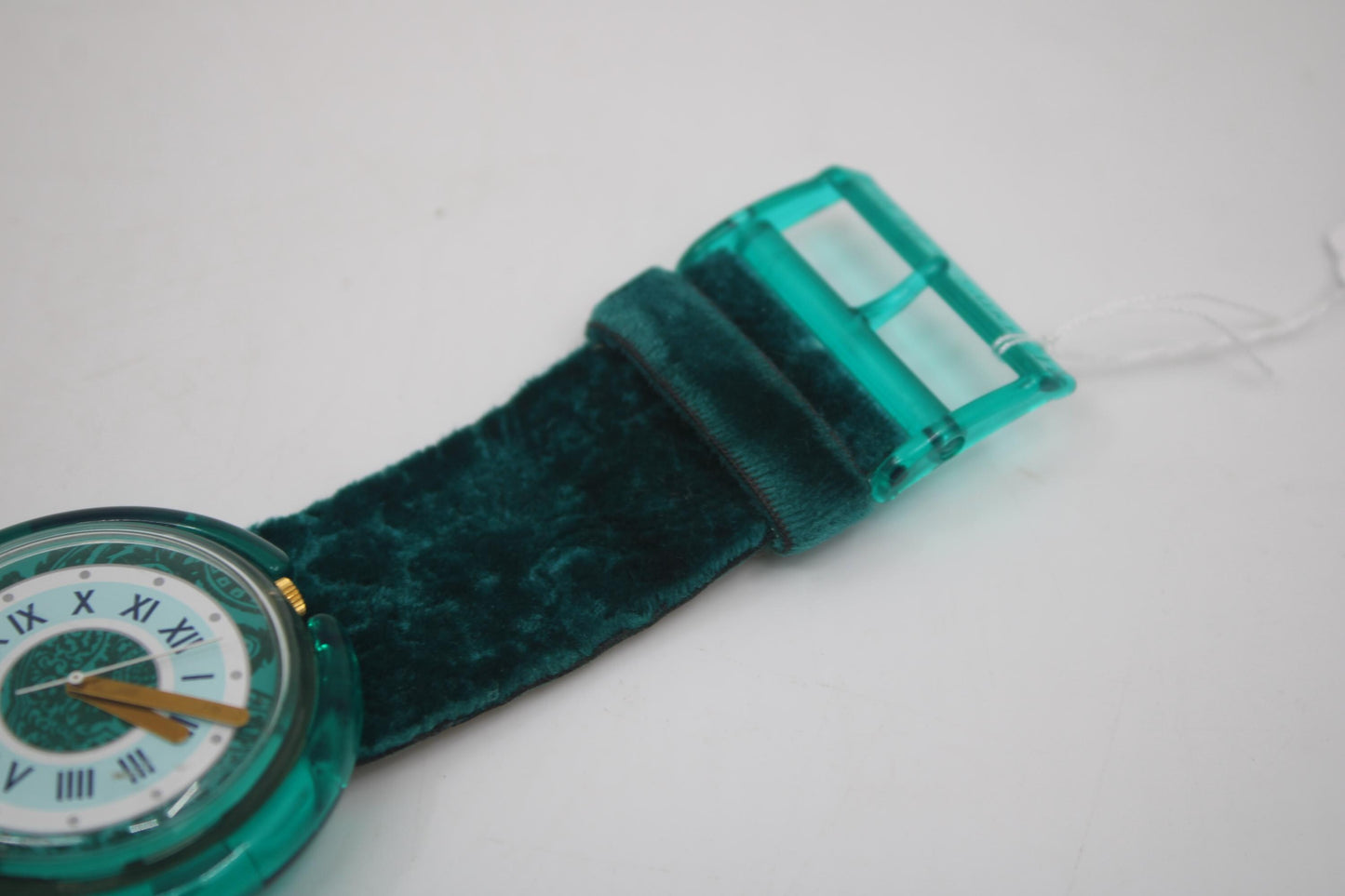 1993, Swatch, PopSwatch, 'Green Queen', PWK188, Nice, Used Condition, working 100%