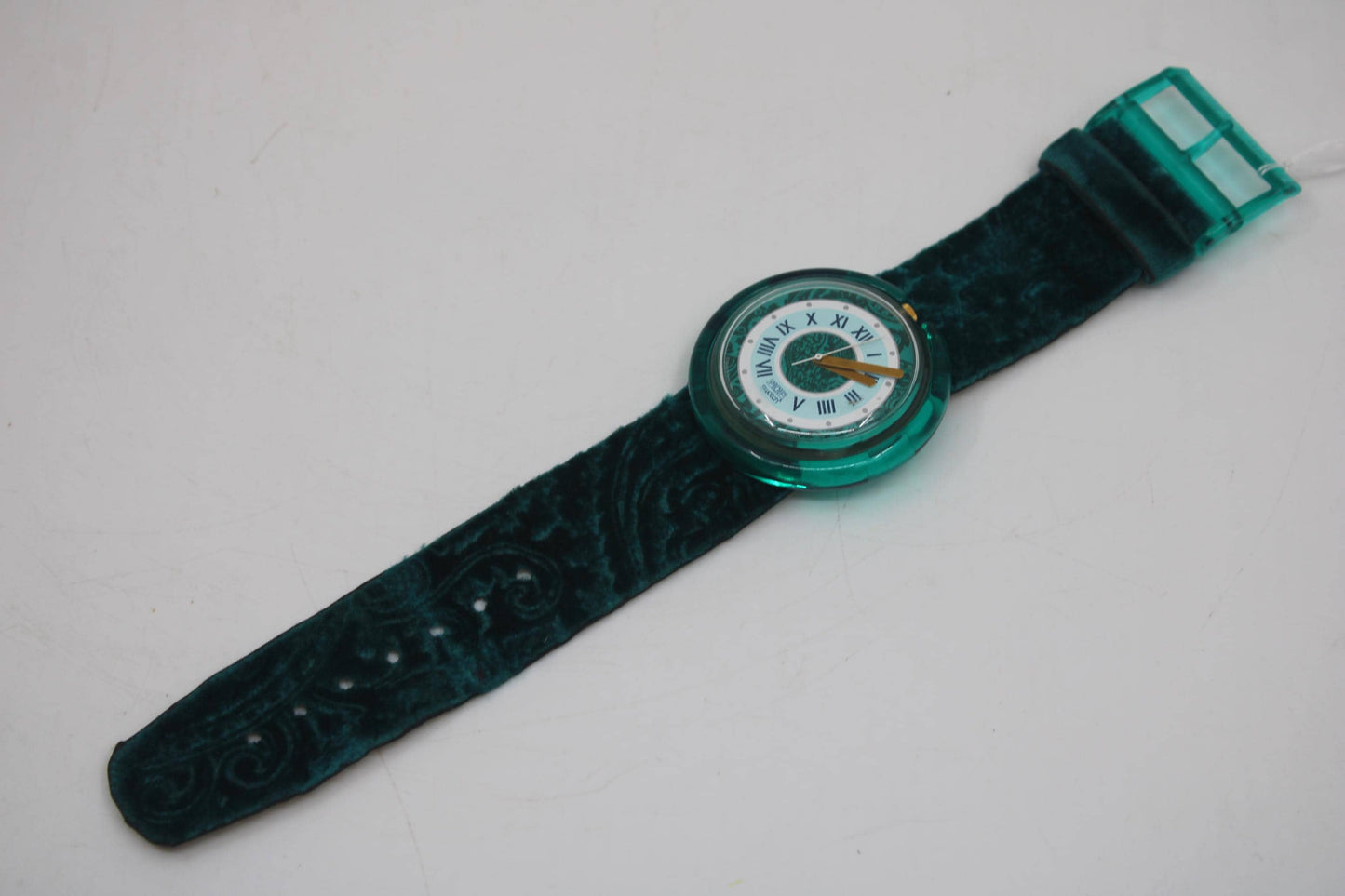 1993, Swatch, PopSwatch, 'Green Queen', PWK188, Nice, Used Condition, working 100%