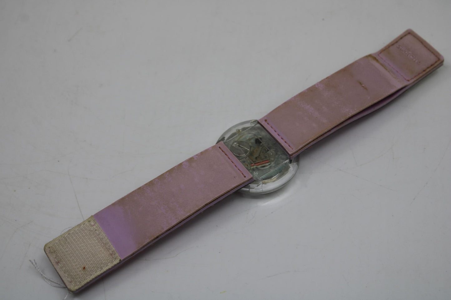 Vintage PMK141 Pop Swatch, Orange Brush, NO box, 100% Working, very nice, used condition
