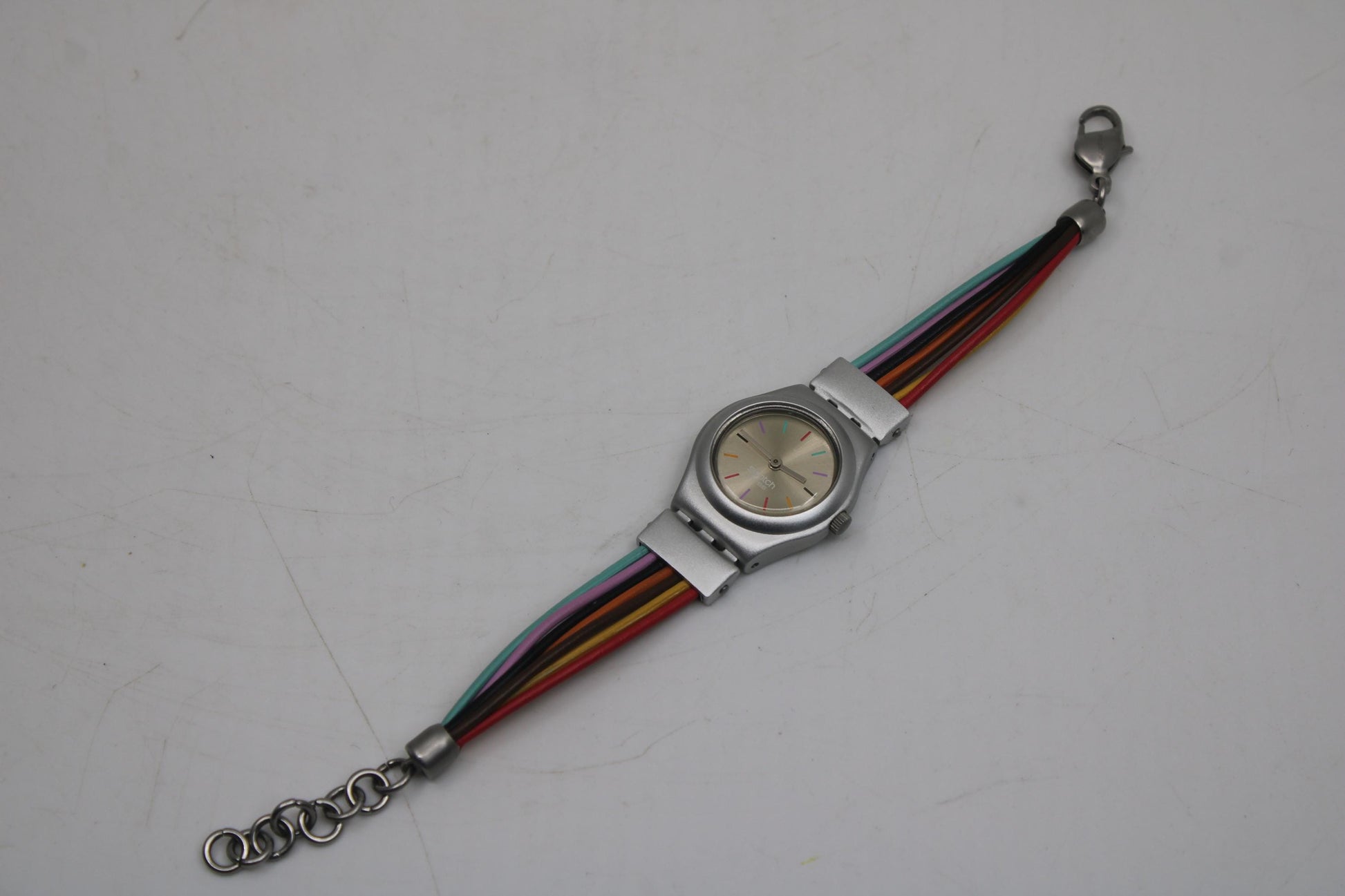 Swatch, Irony Ladies, 'Filamento Multicolore', YSS1006, Near Mint condition, Original strap,