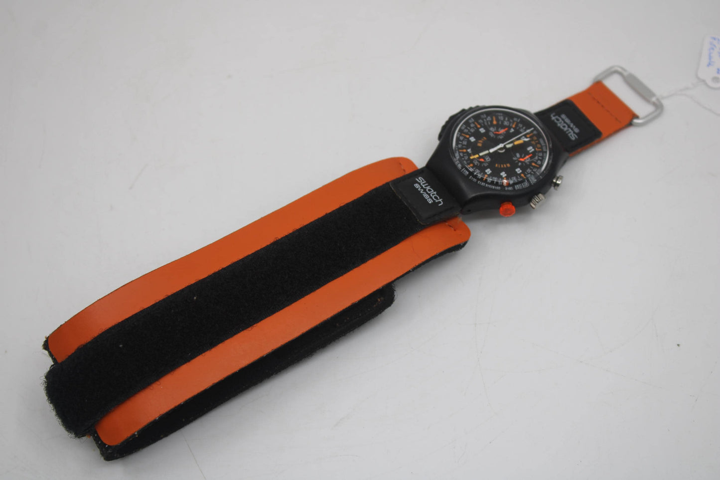 1998 'Firewall' vintage Gents Alarm Chrono Swatch SOB402, NEW OLD STOCK, No Box, Never Worn, working 100% Very Rare