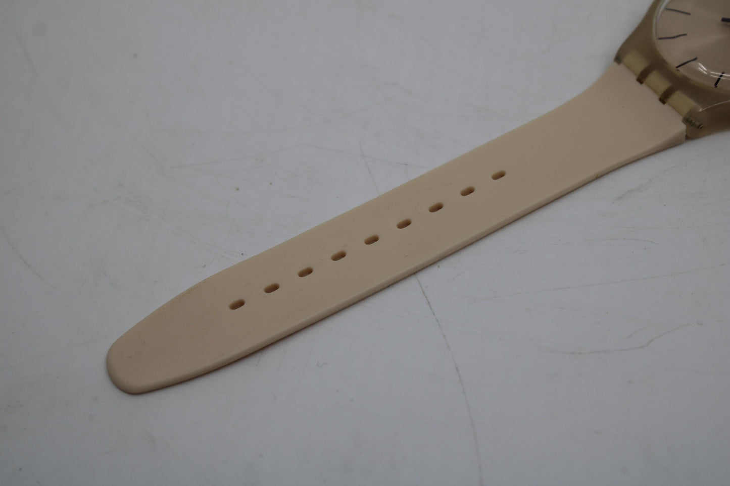 Swatch Watch 41mm New Gent 'Rose Rebel' SUOT700, Original strap, Working 100% Nice, Used Condition