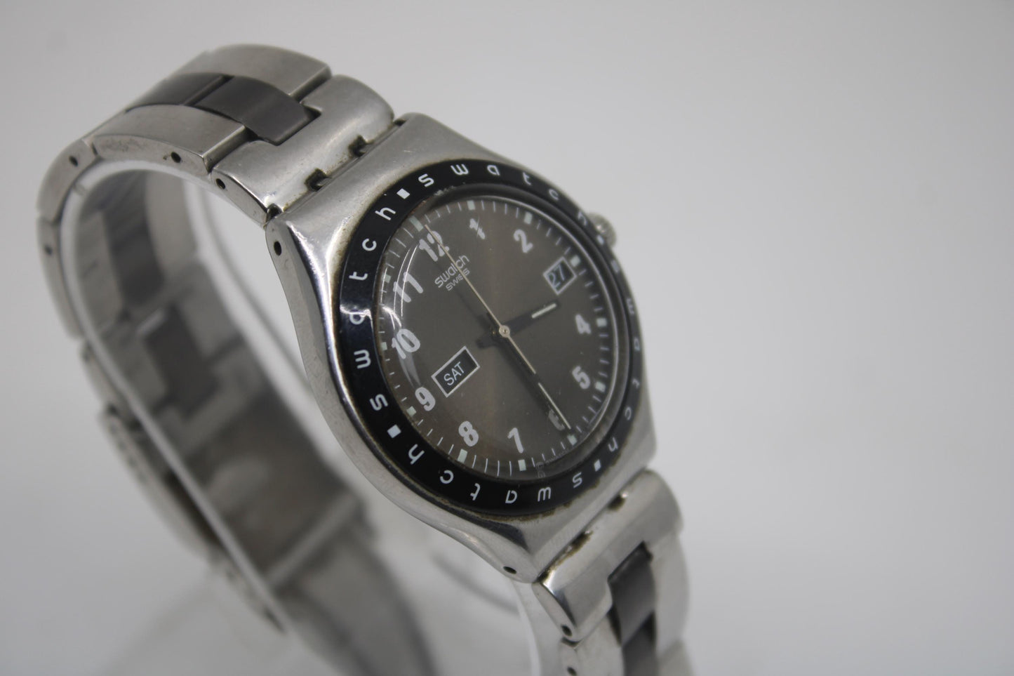 Swatch Irony, 'Mahagany' YGS717G, No Box, Original Strap, Working 100%