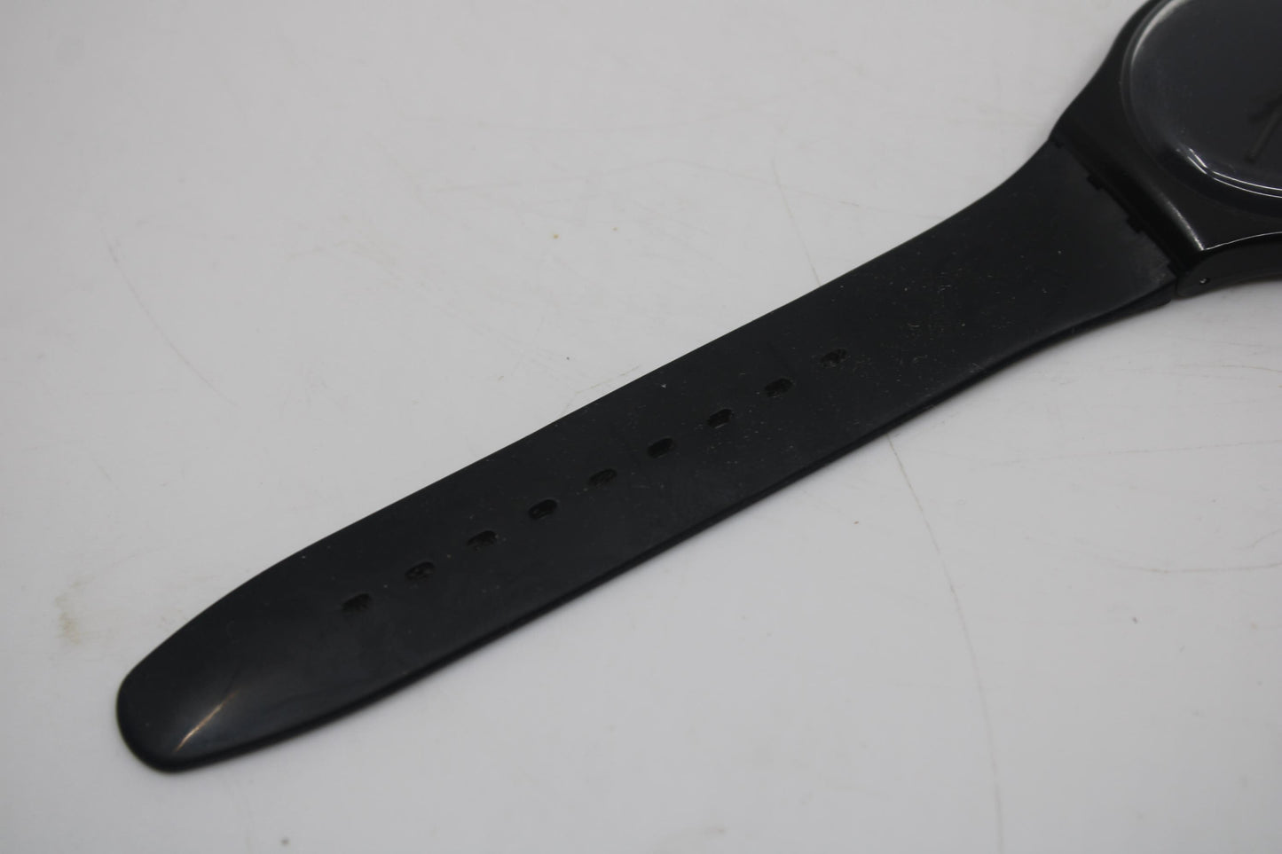 Swatch Watch 41mm New Gent 'Black Rebel' SUOB702, Original strap, Working 100% Nice, Used Condition