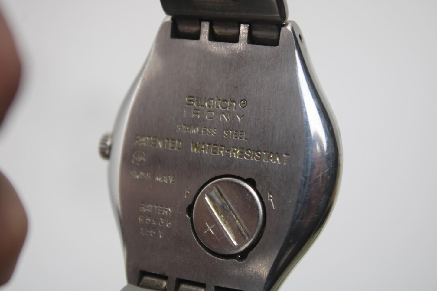 Swatch Irony, 'Mahagany' YGS717G, No Box, Original Strap, Working 100%