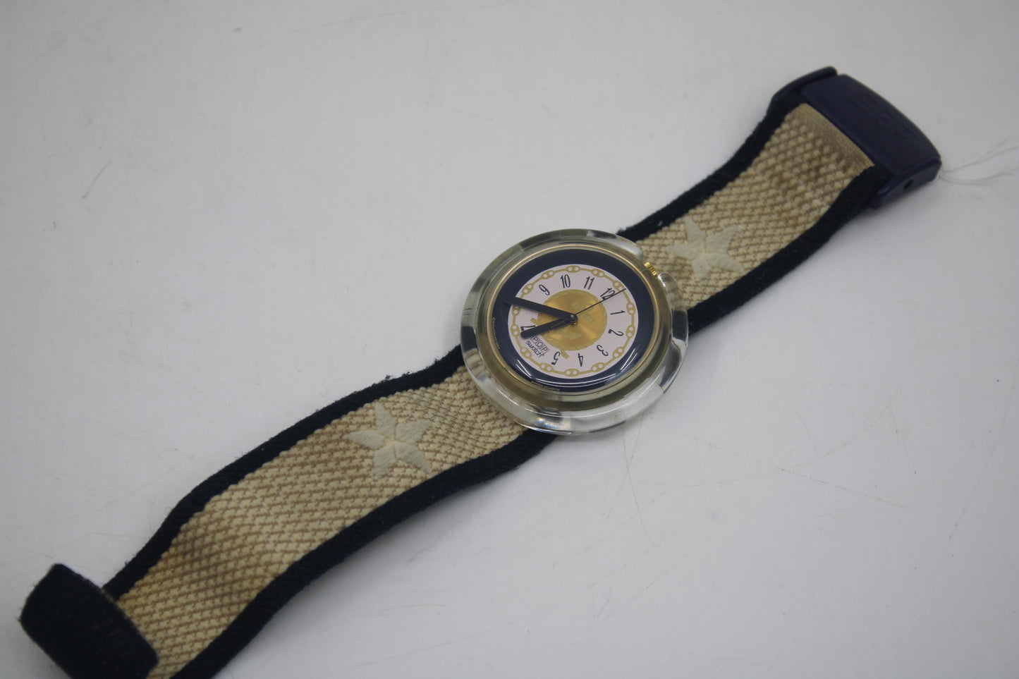 1995, Swatch, PopSwatch, 'Akros', PWK203, Nice, Used Condition, working 100%