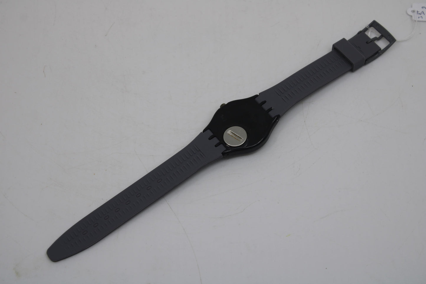 1987 Vintage Gents Swatch 'Vulcano' GB114, Good, Used Condition, working 100% with NON-original strap