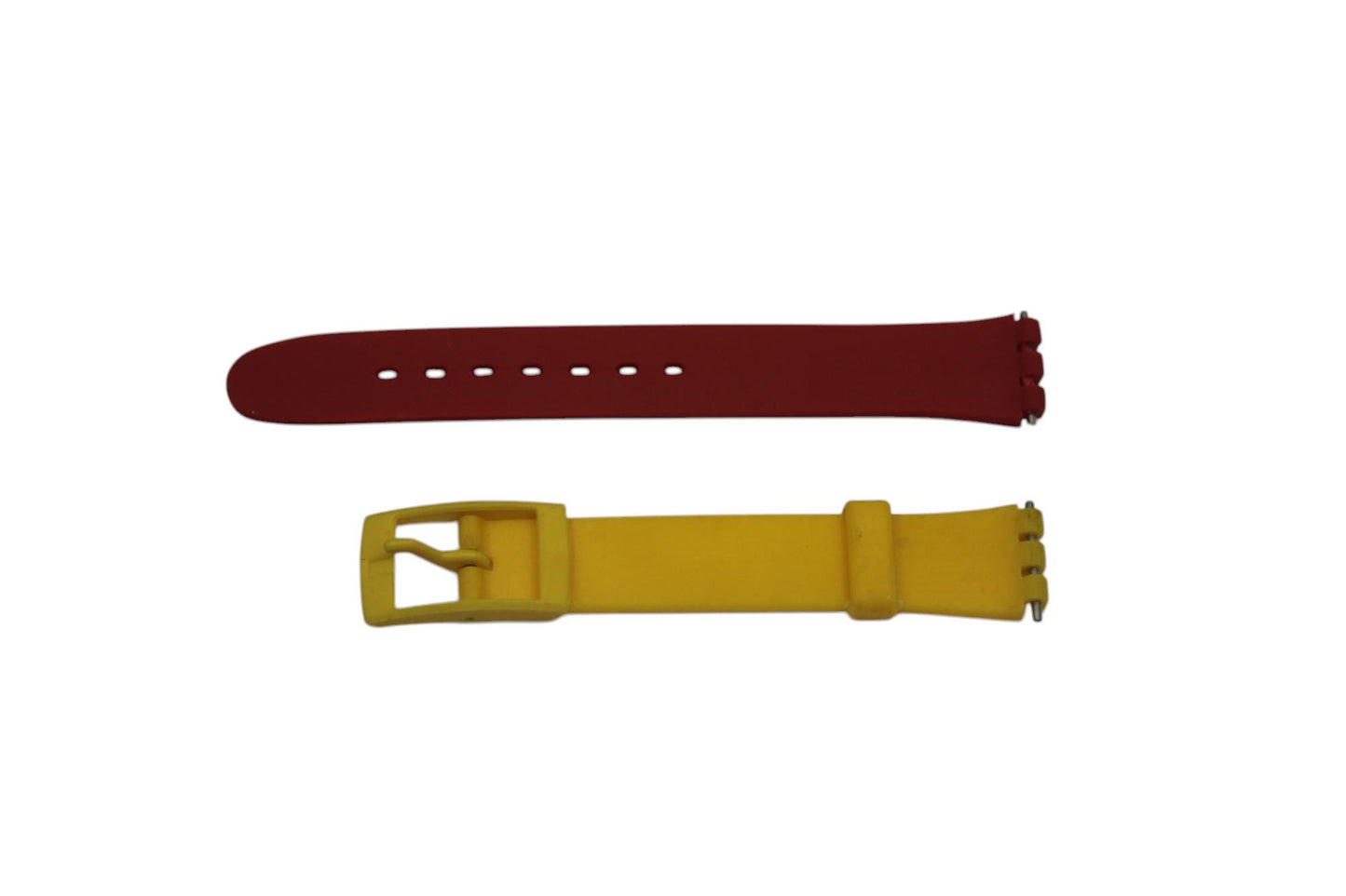 1985 Swatch Ladies 12mm, 'Tri Color Racer', LS102, NON-original Brandnew Strap