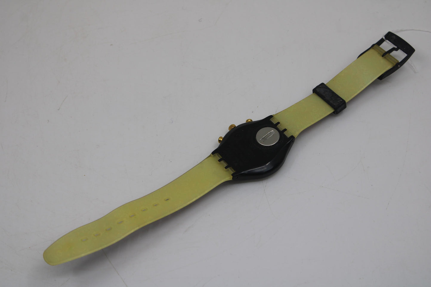 1992 'Award' vintage Gents Chrono Swatch SCB108, NICE, USED Condition, working 100%