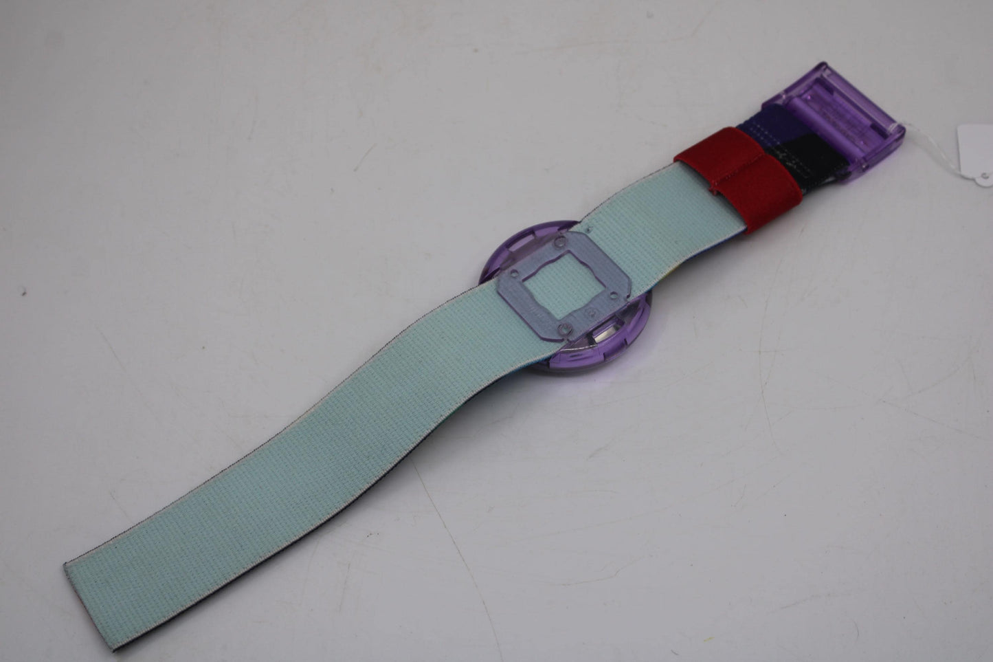 1991, Swatch, PopSwatch, 'Letterhead', PWK191, With strap and With popring, working 100%, BRANDNEW, Never Worn, Shop Dummy, Read description