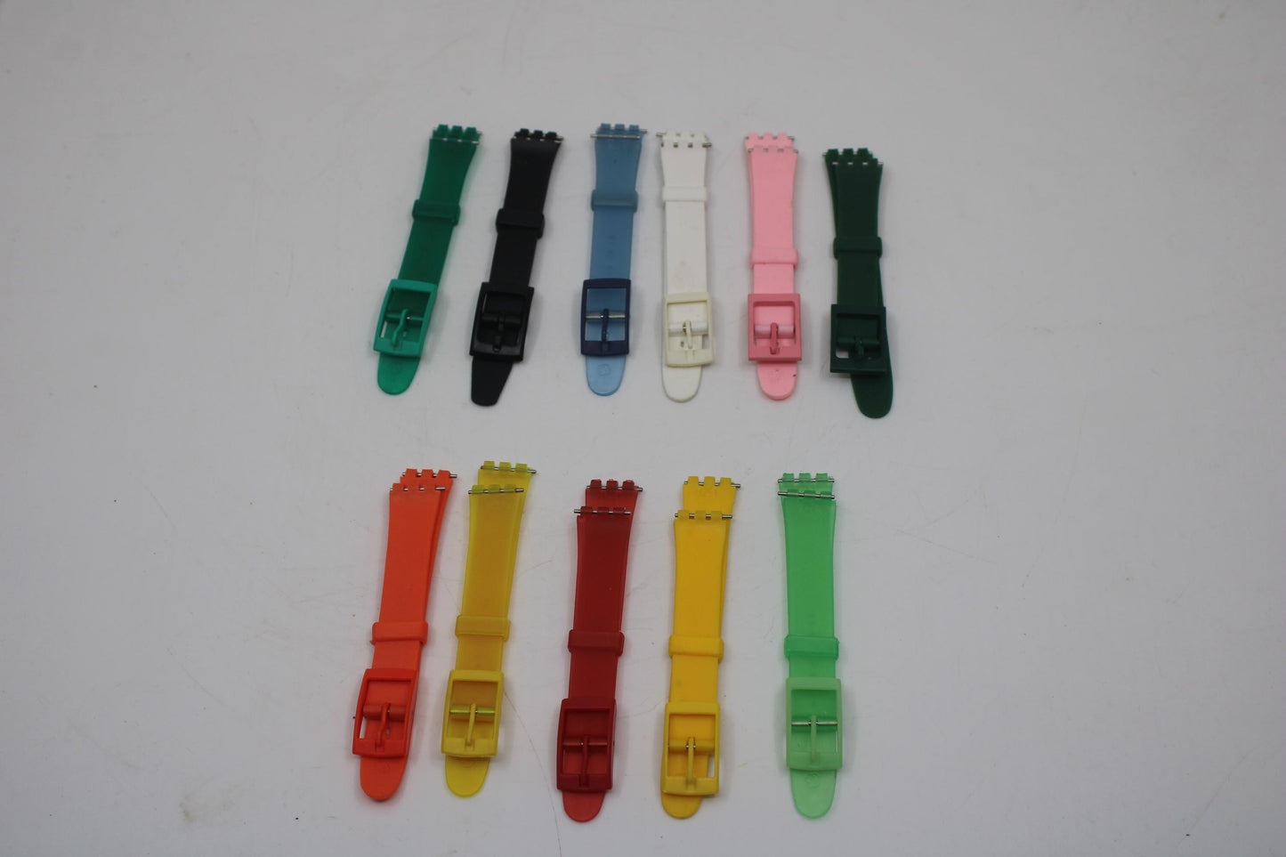 12mm Ladies Swatch strap, non-original, plastic, choice of colour