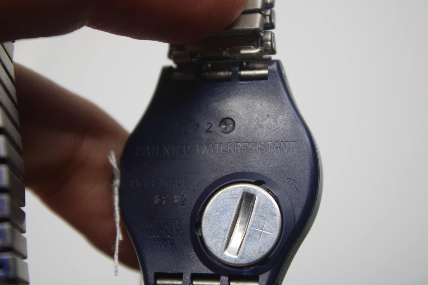 1992 Vintage Gents Swatch 'Backstage' GN120, NEW OLD STOCK, Never Used condition, working 100%