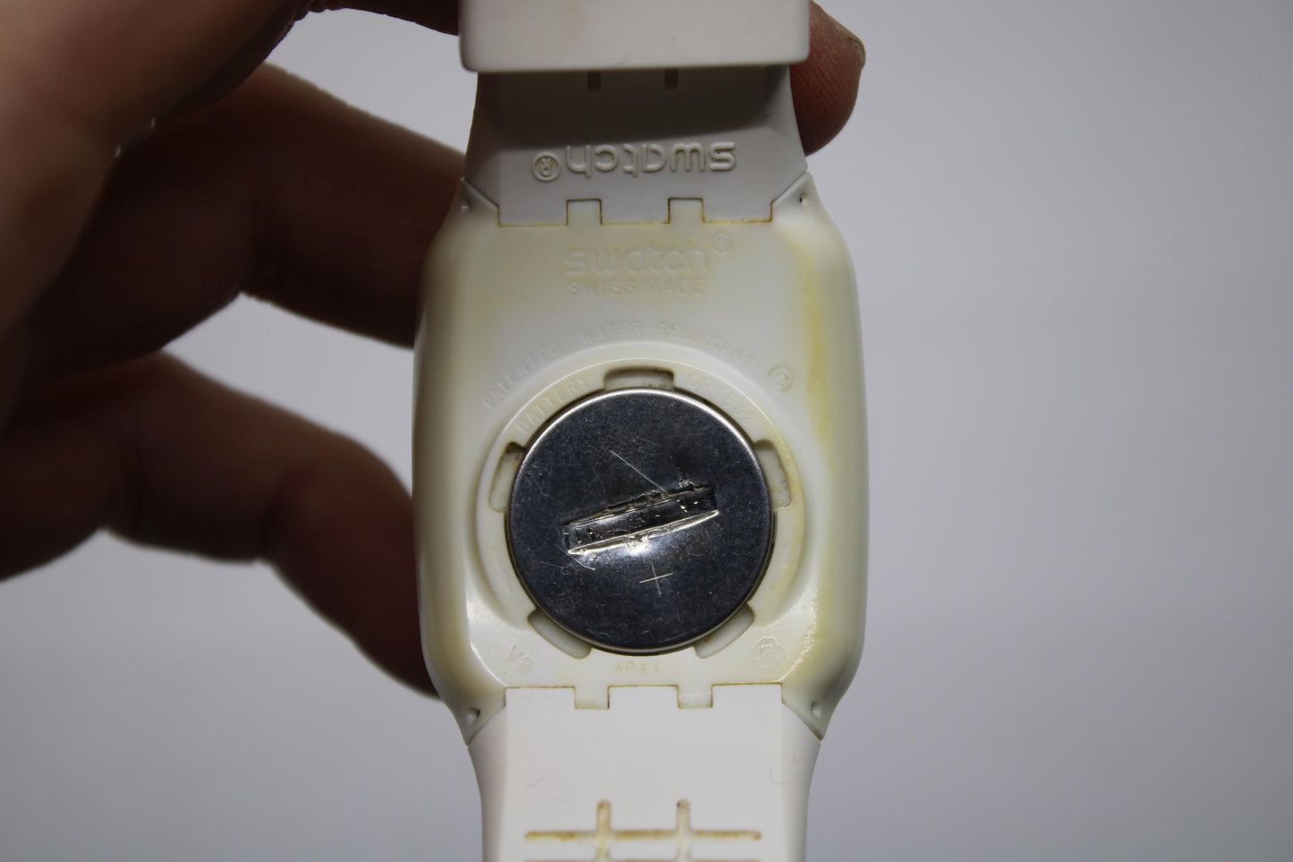 Swatch Touch 'Touch White', SURW100, Used Condition, working 100%