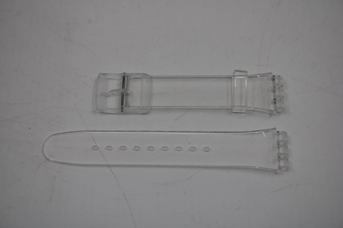 Vintage Swatch 'New Gents' Strap, 'Random Ghost', SUOK111, 19mm, NEW OLD STOCK, Never Used
