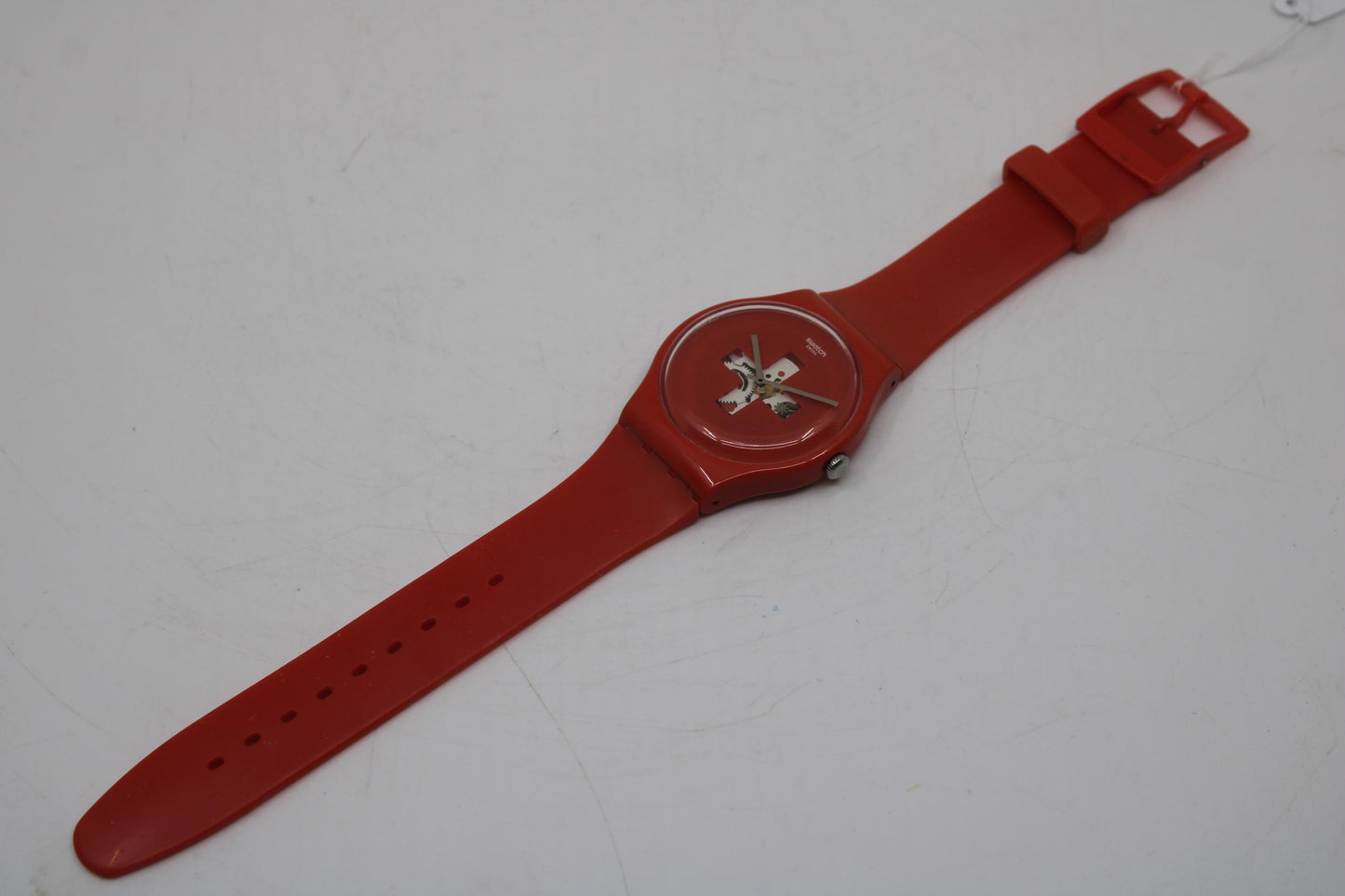 Swatch Watch 41mm New Gent 'Swiss around the clock' SUOR106, Original strap, Working fine, Nice, Used Condition