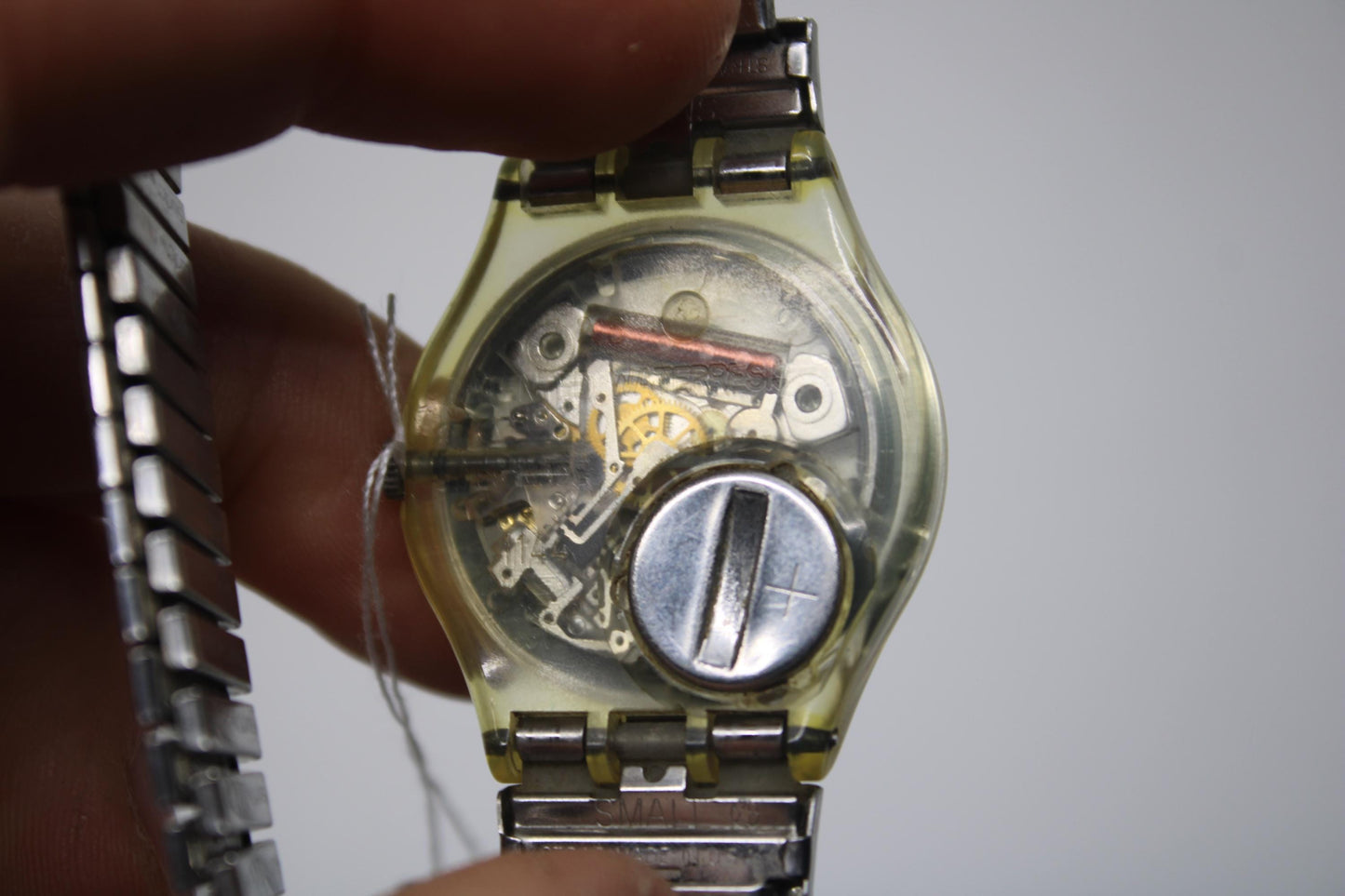 17mm Gents Swatch, Space Track, GK718, in perfect working order, Very Nice Condition