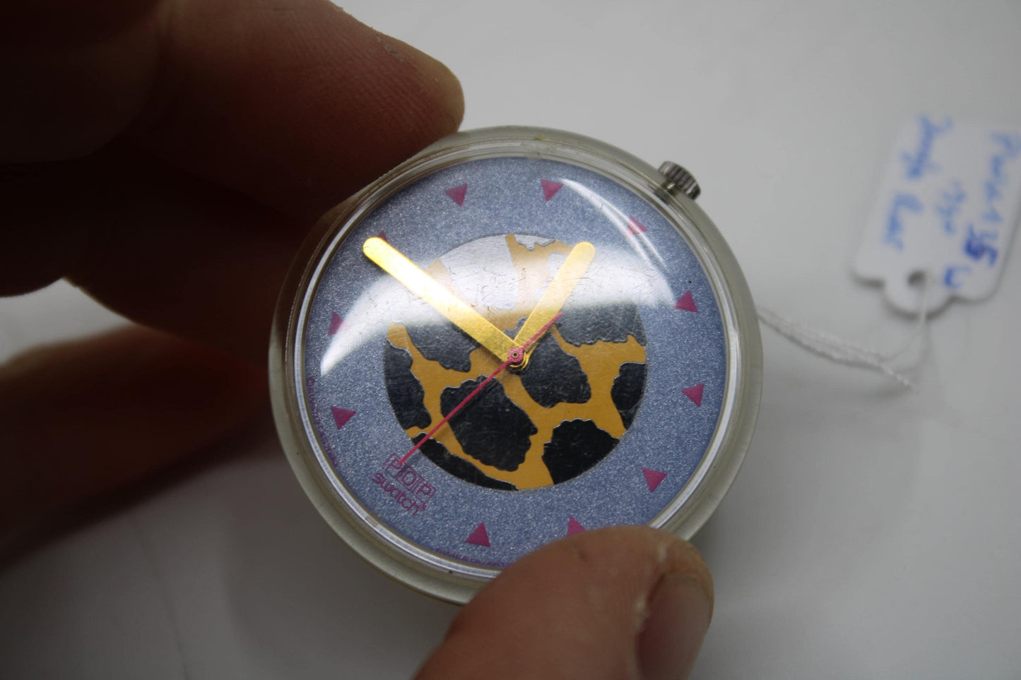 Swatch, PopSwatch, 'Jungle Roar', PWK135, NO strap and NO popring, working 100%, VERY nice condition
