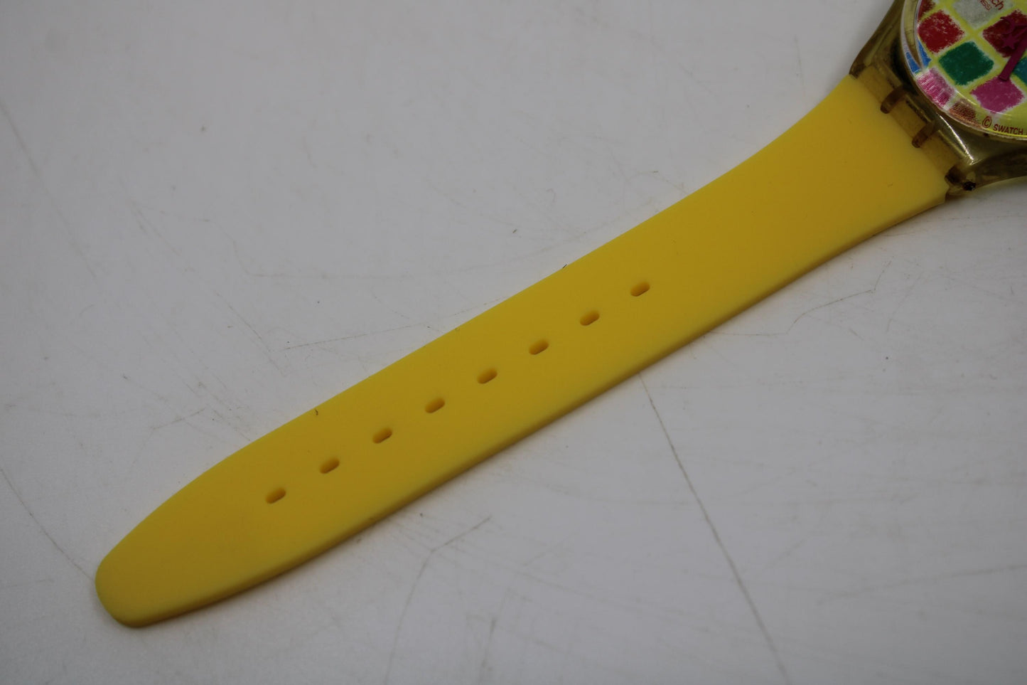Vintage 34mm Gents Swatch 'Agatic Agatac' GK280, Good, Used Condition, working fine with brandnew strap