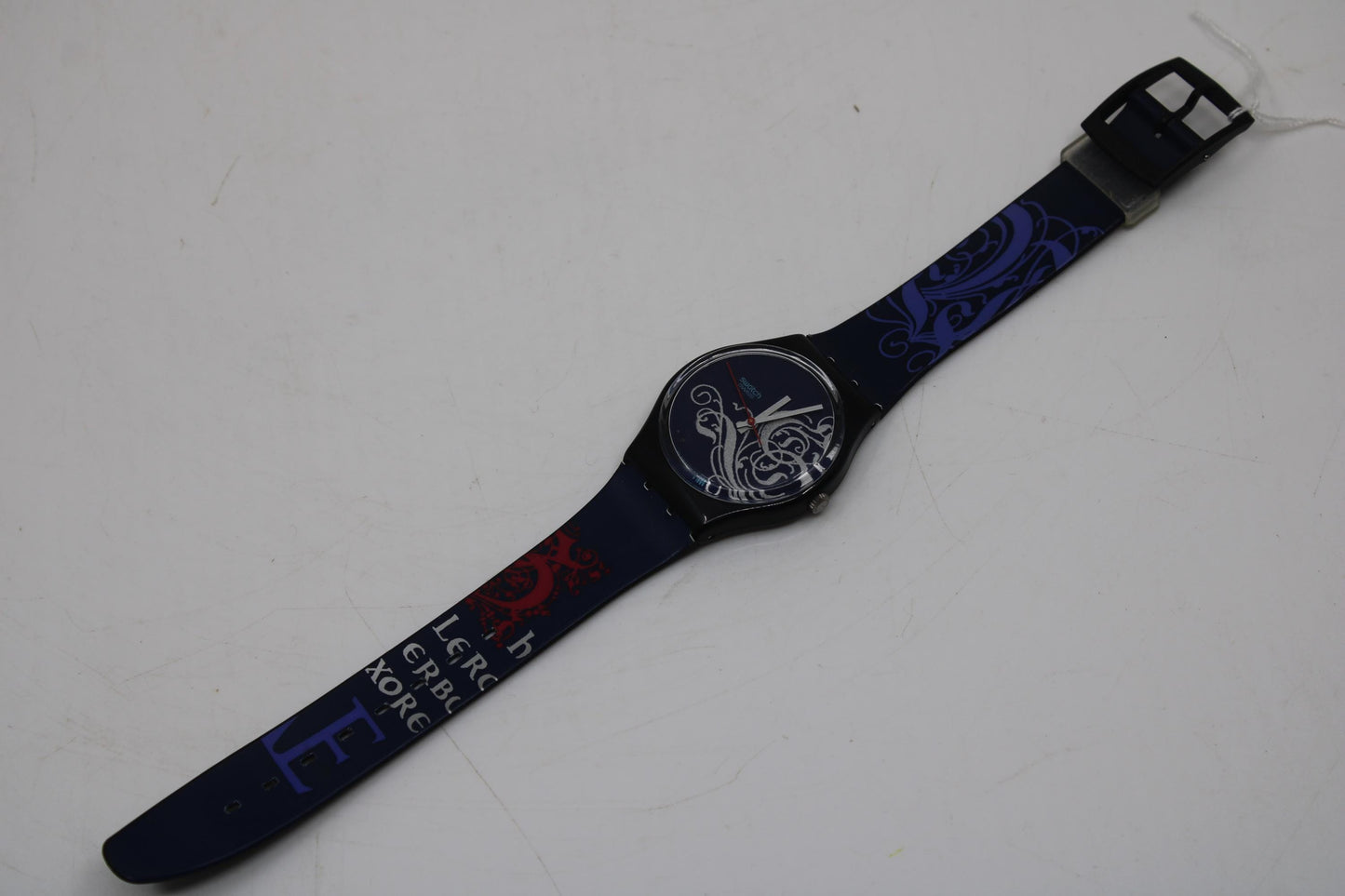 1990 Vintage Gents Swatch 'Tristan' GB135, in near mint condition, original strap, working fine