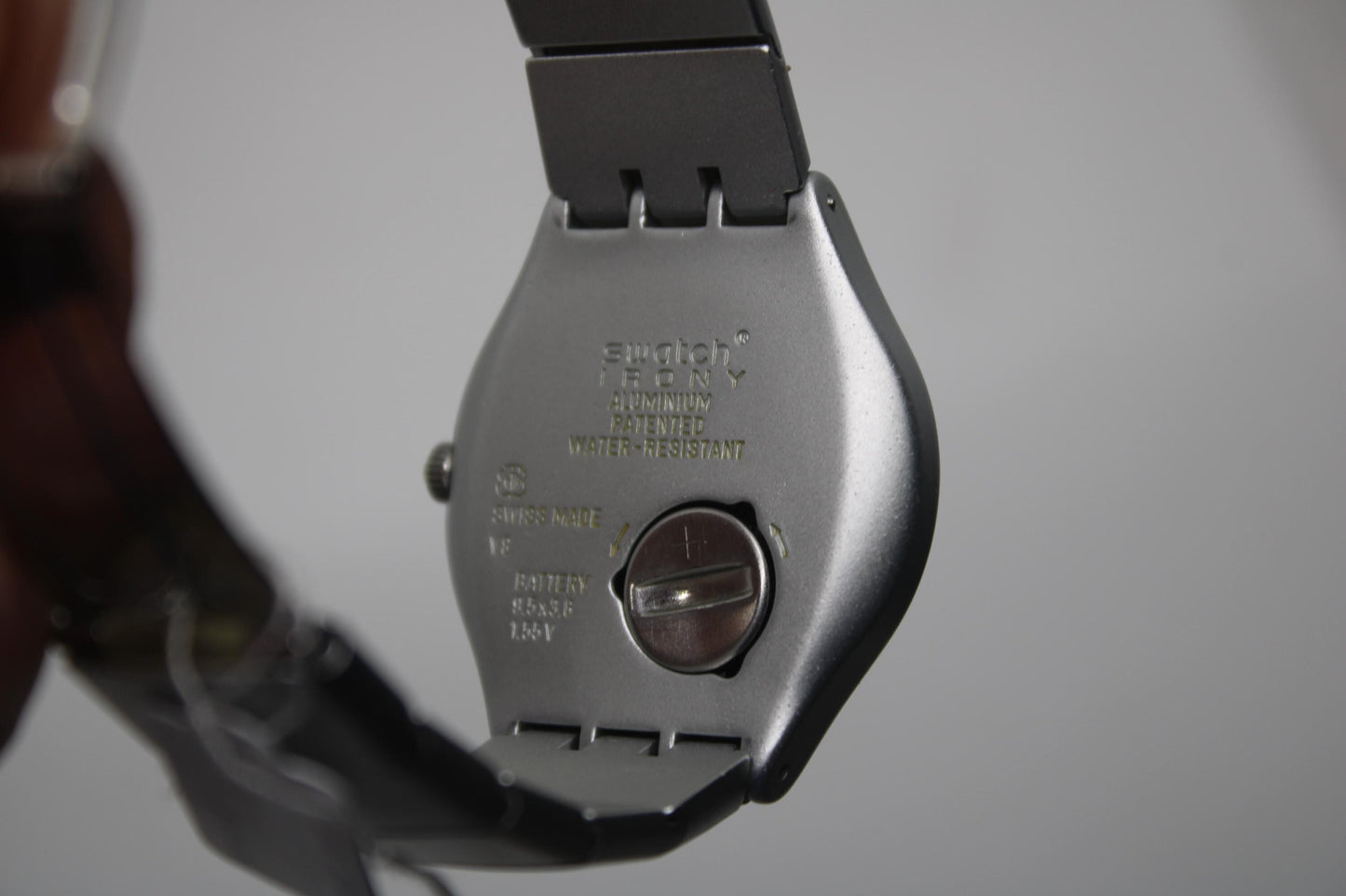 1998, Swatch Irony, 'Hoary' YGS7001AG, No Box, Original Strap, Working fine