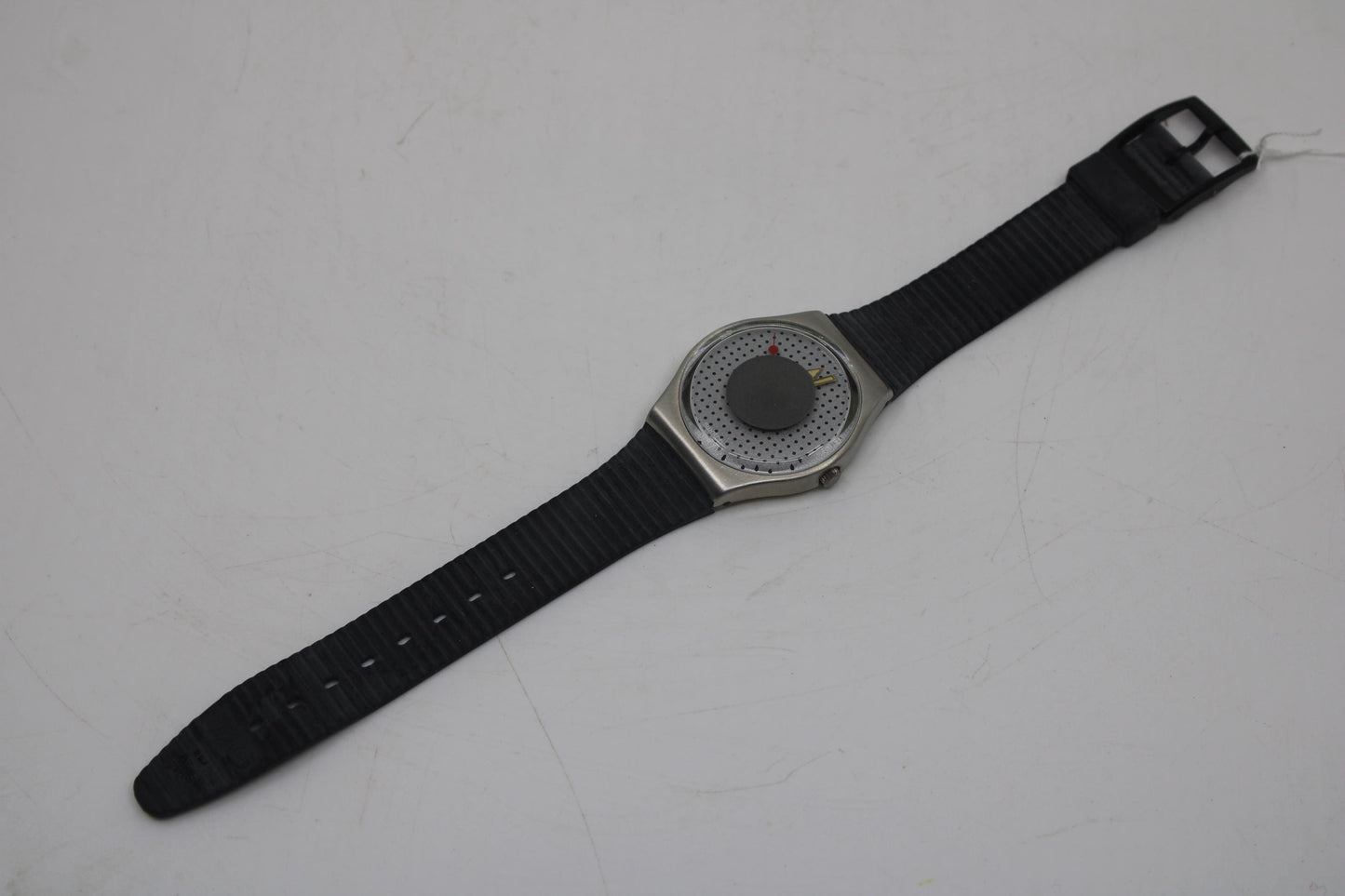 1988 Vintage 34mm Gents Swatch, 'Heartstone', GX100, Unworn, New Old Stock, working fine with original box