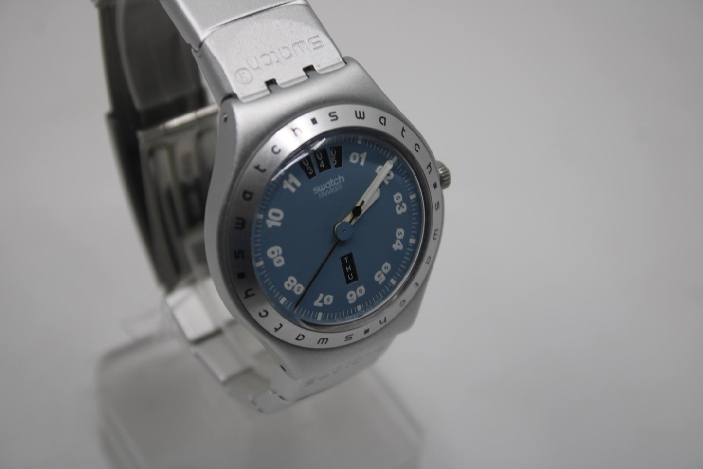 1998, Swatch Irony, 'Hoary' YGS7001AG, No Box, Original Strap, Working fine