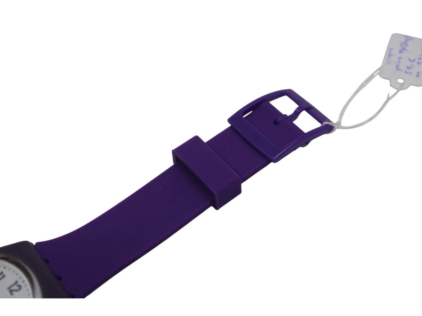 17mm Gents Swatch, 'Purple and White', GV122, in perfect working order, Nice Used Condition