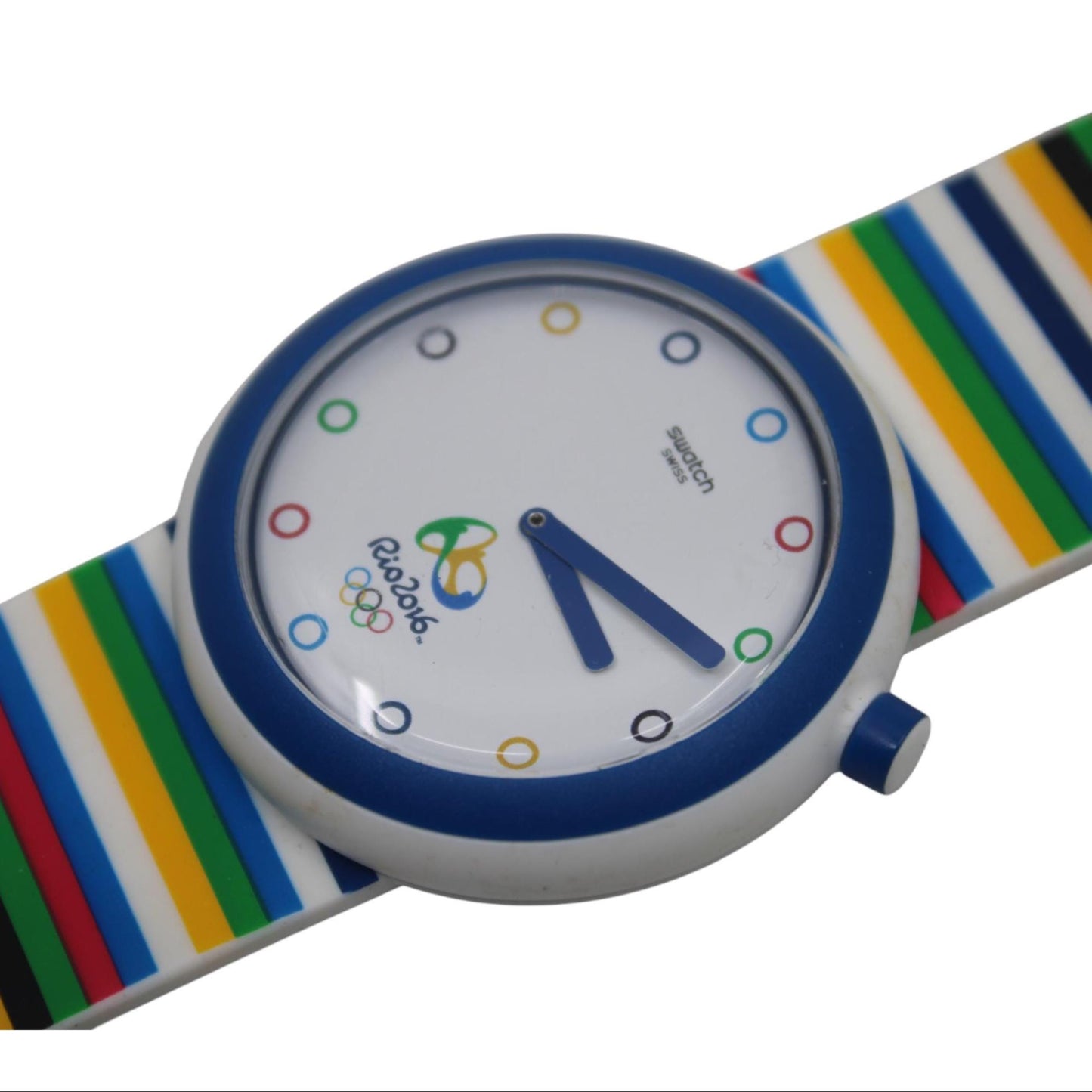 New PopSwatch Swatch, 'Poptabon', PNZ100 Rio 2016, Near Mint Condition