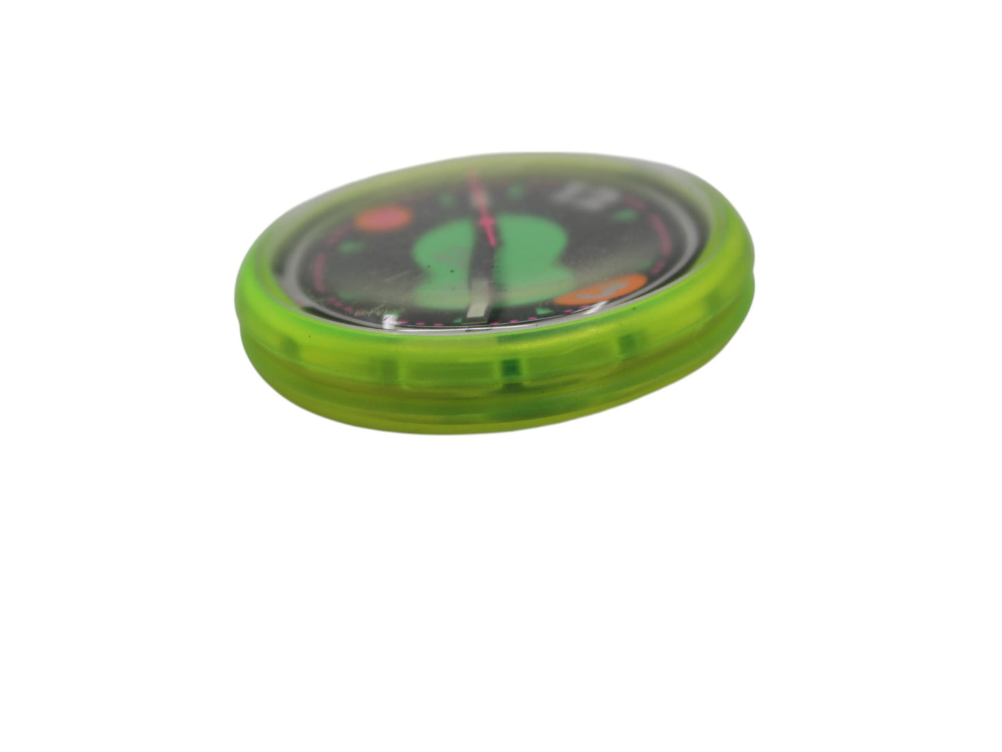 1993, Swatch, PopSwatch, 'Windsurfing', PWJ104, NO strap and NO popring, working fine, Nice, Used Condition