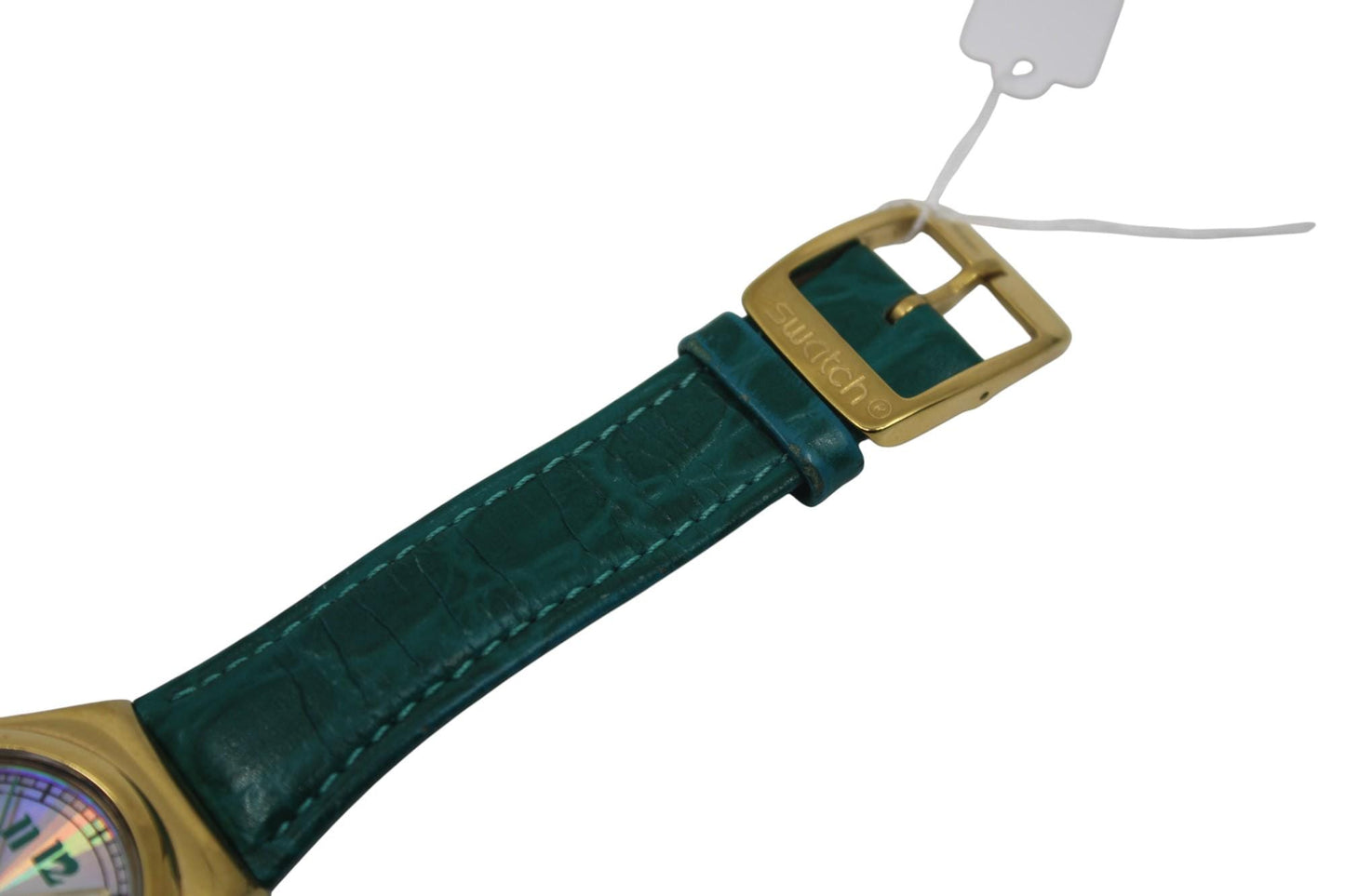 Swatch Irony Watch, 'Greengammon' YLG100, Working fine, nice, used condition, no box