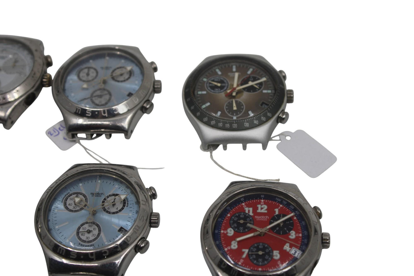 Irony Chrono Swatch watch, 17 pieces, FoR PaRTS oNLY, Not Working, what you see is what you get