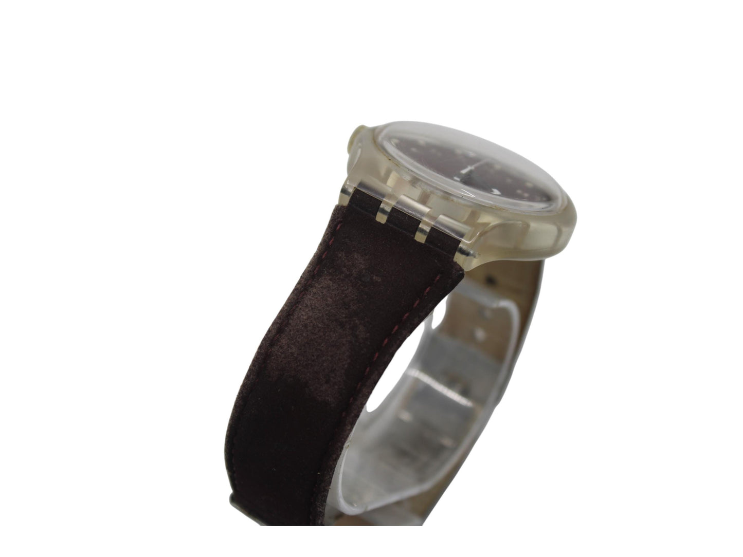 Vintage Gents X-Large Swatch, 'Foxtail', SudK100, Nice used condition, Working fine, original strap