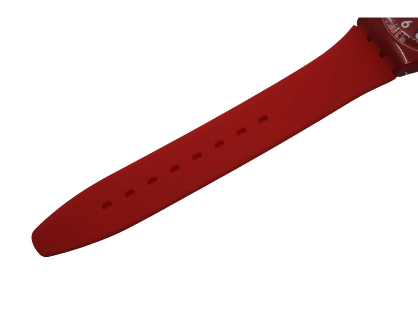 Vintage Gents Swatch 'Cherry Berry' GR154, in good, original condition, working fine NON-original strap