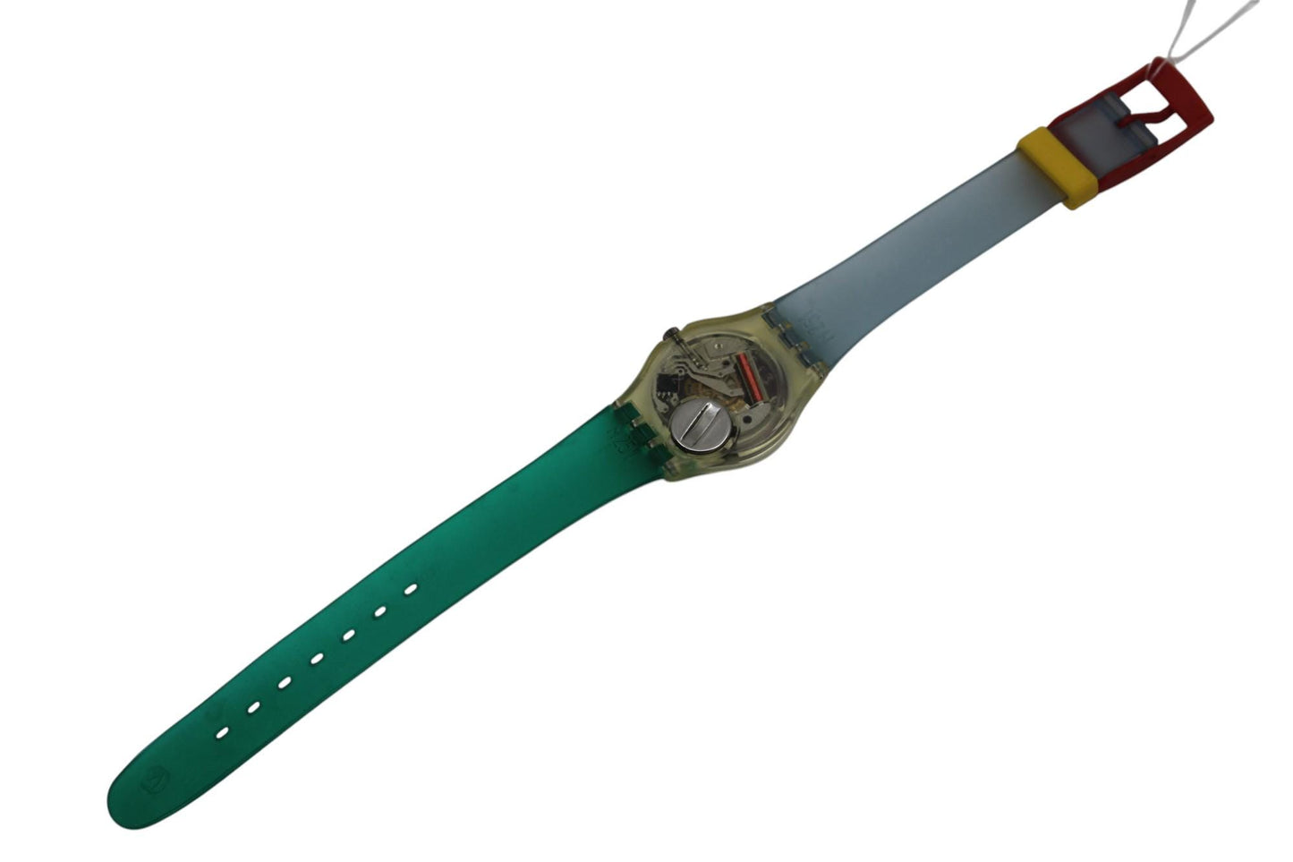1986, Lady Swatch, 'Aqua Dream' , LK100, No Box, with new, non-original strap, working fine