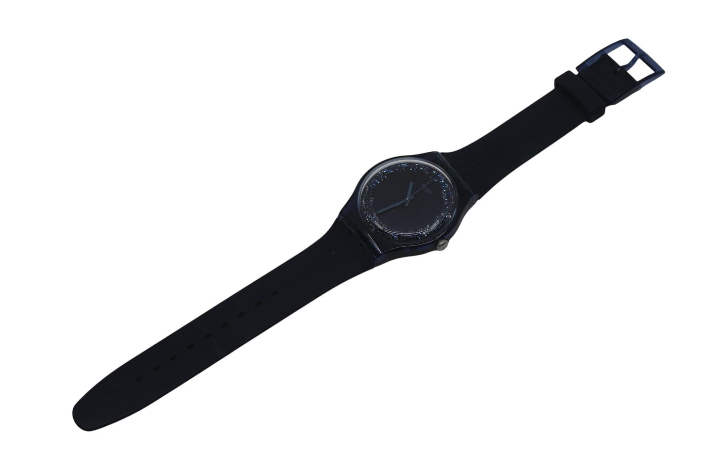 Swatch Watch New Gent 'Blue Sparkles' SUON134, Working fine, Near Mint Condition