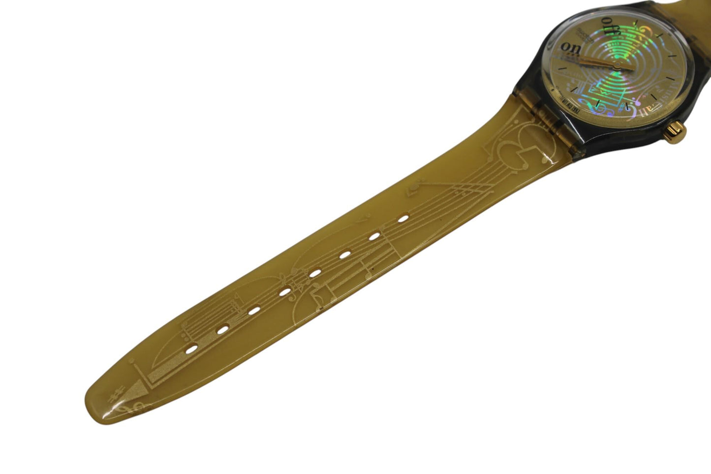 1993 'Spartito' NEW Old STOCK,vintage gents Musicall Swatch SLM101, perfect condition, working fine, READ Description