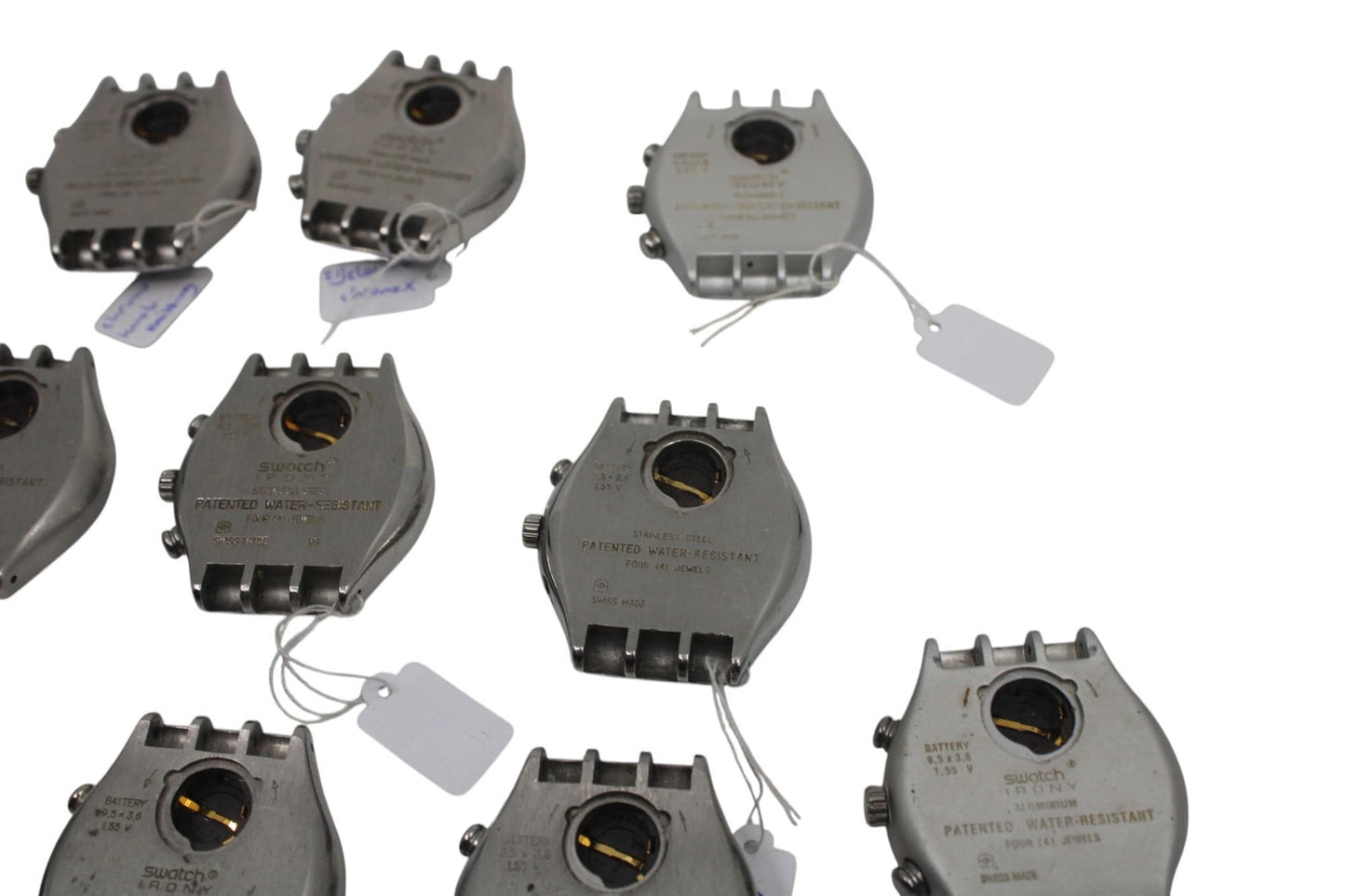 Irony Chrono Swatch watch, 17 pieces, FoR PaRTS oNLY, Not Working, what you see is what you get