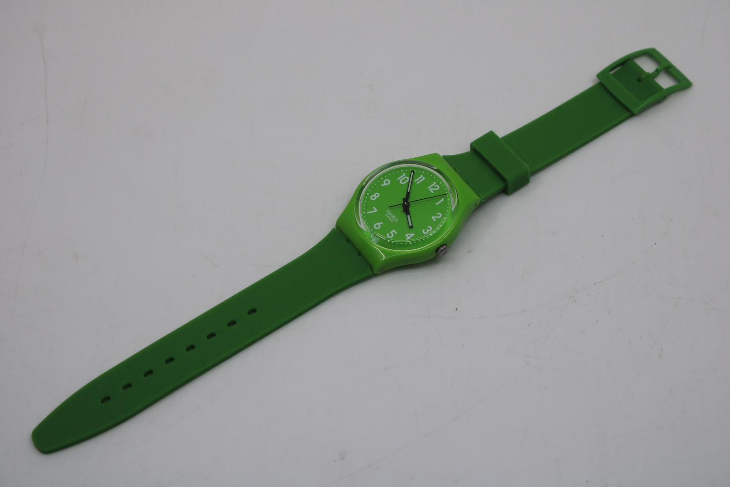 17mm Gents Swatch, Lemongrass, GG204, in nice working order, Nice, Used Condition