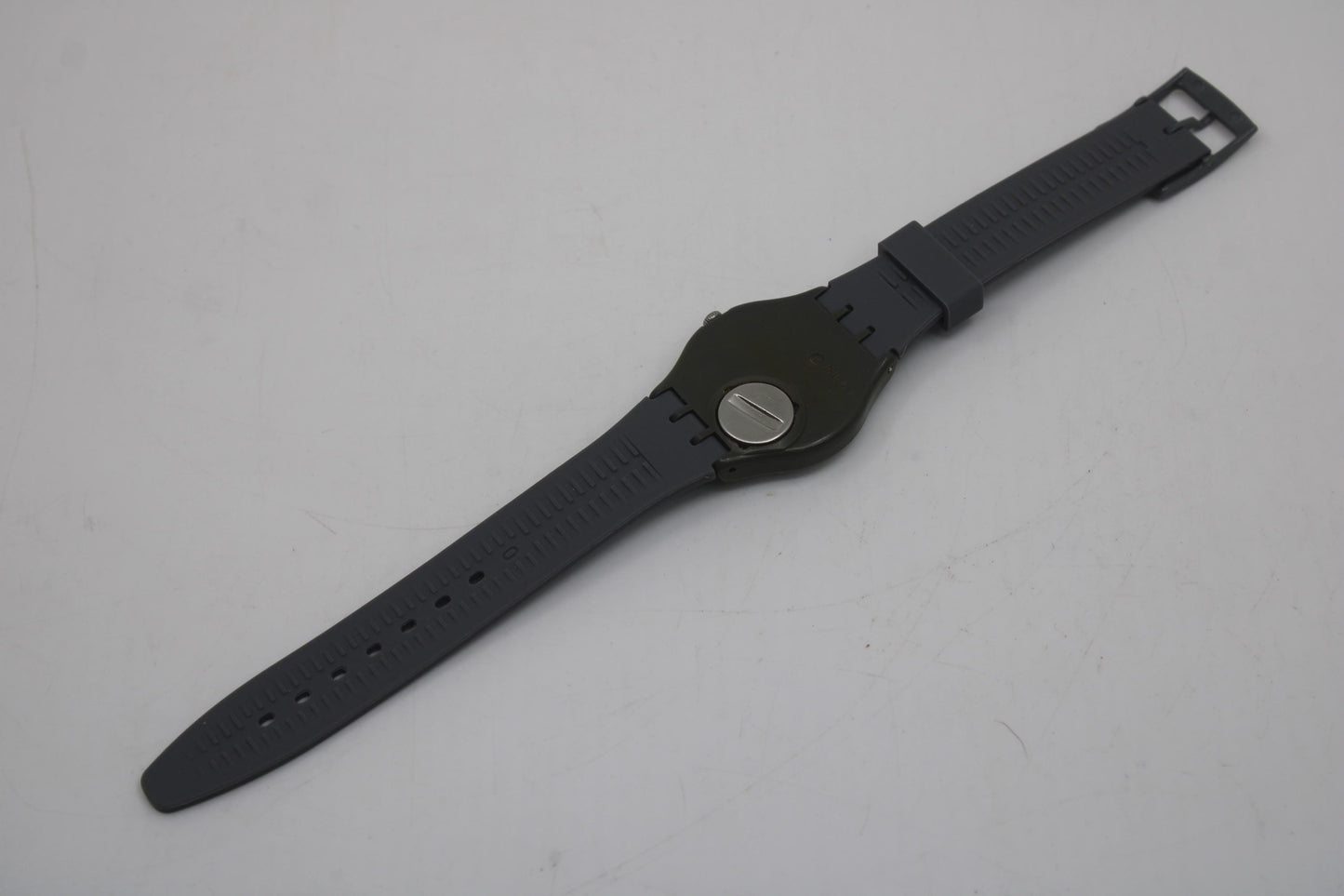 Very Nice 17mm Gents Swatch, 'Fog Cloud', GM169, used condition, working fine