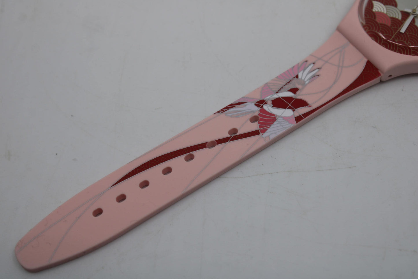 Vintage Gents Swatch 'Sweetheart Bird' SO31Z102, Chinese Valentine Special NEW OLD STOCK, working fine with original strap