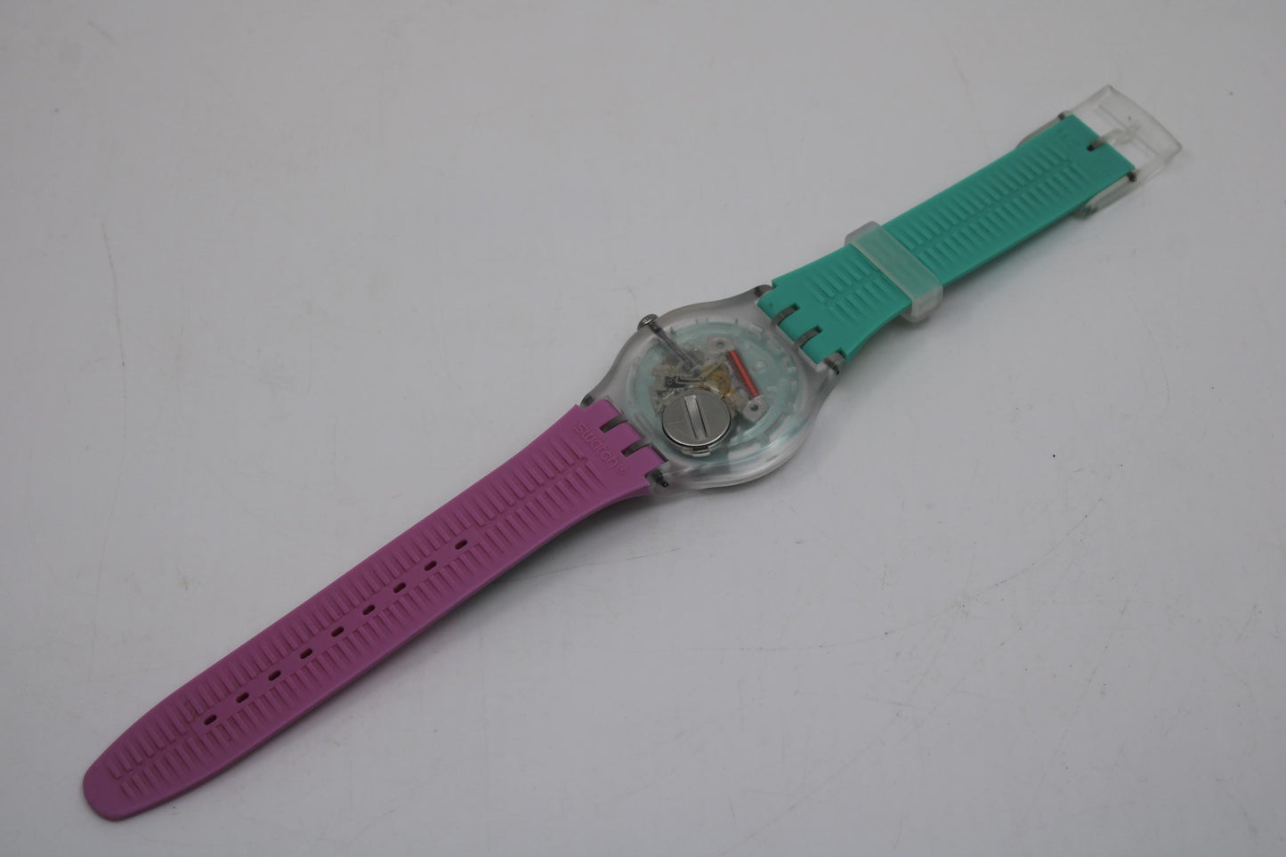 Swatch Watch New Gent 'Tropical Garden' SUOK132, Near Mint Condition, Working fine