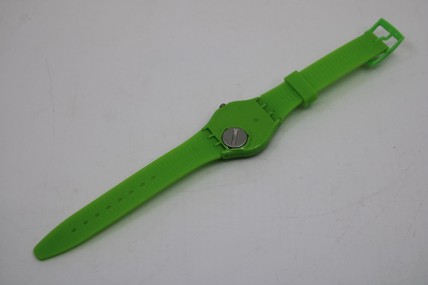 17mm Gents Swatch, Lemongrass, GG204, in nice working order, Nice, Used Condition