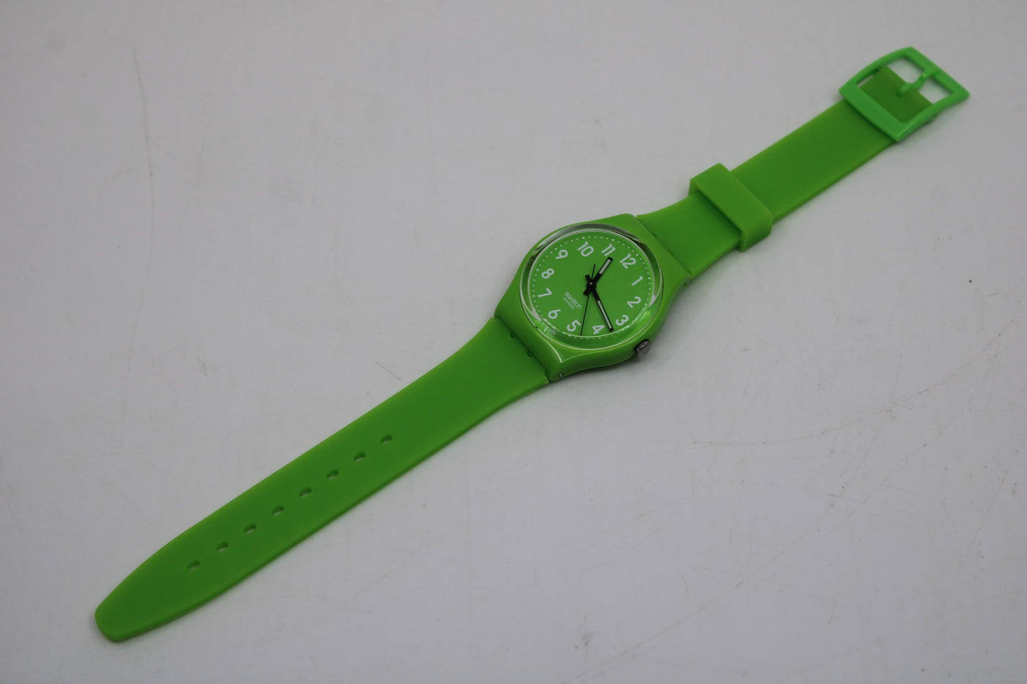17mm Gents Swatch, Lemongrass, GG204, in nice working order, Nice, Used Condition