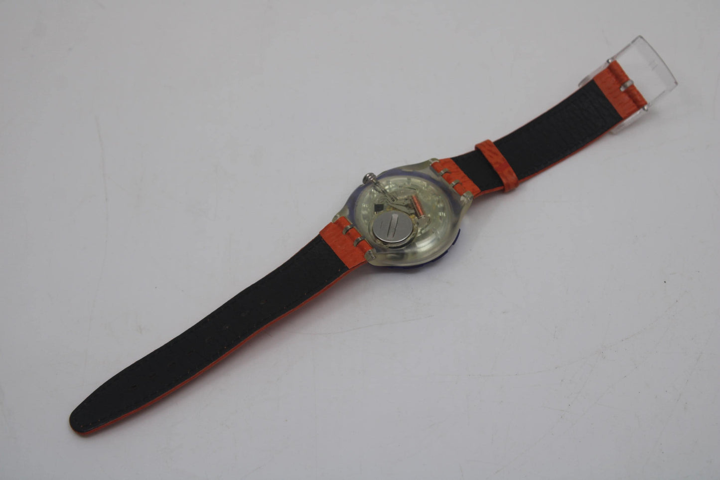 1992 Scuba SDK106 'Red Island', vintage Swatch, MINT condition, original strap, working fine