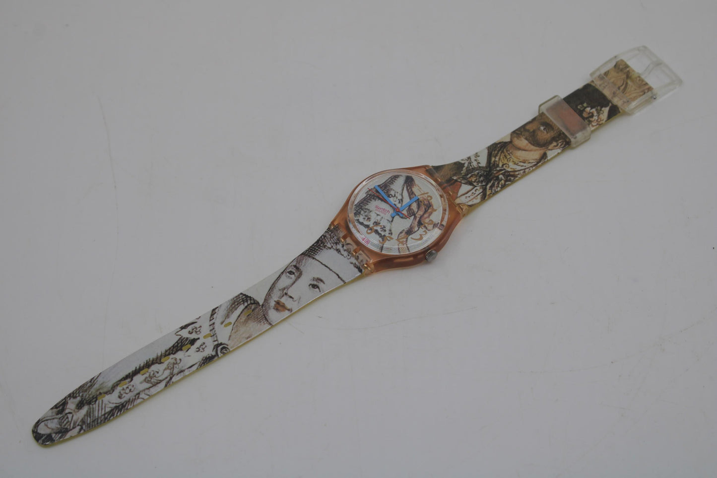 1993, Vintage Gents Swatch, 'Masquerade', GP105, NO box, in a Near Mint condition, working fine