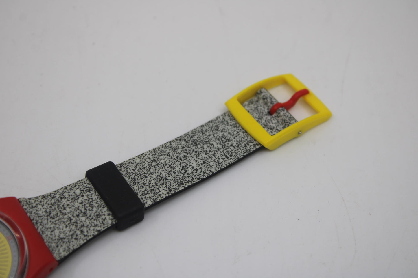 Gents Swatch 'Radio Button', GR153, working fine nice vintage Swatch in a Near Mint condition, original strap
