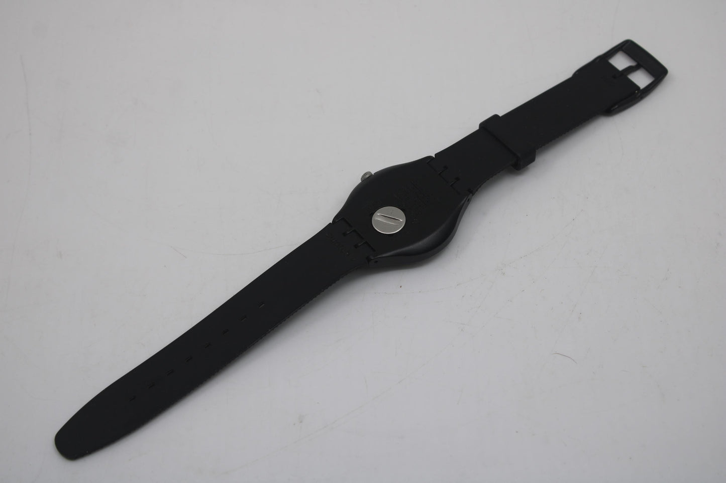 Swatch Irony, 'Black Effect' YGB4007, No Box, Original Strap, Working fine, Beautiful, Near Mint Condition