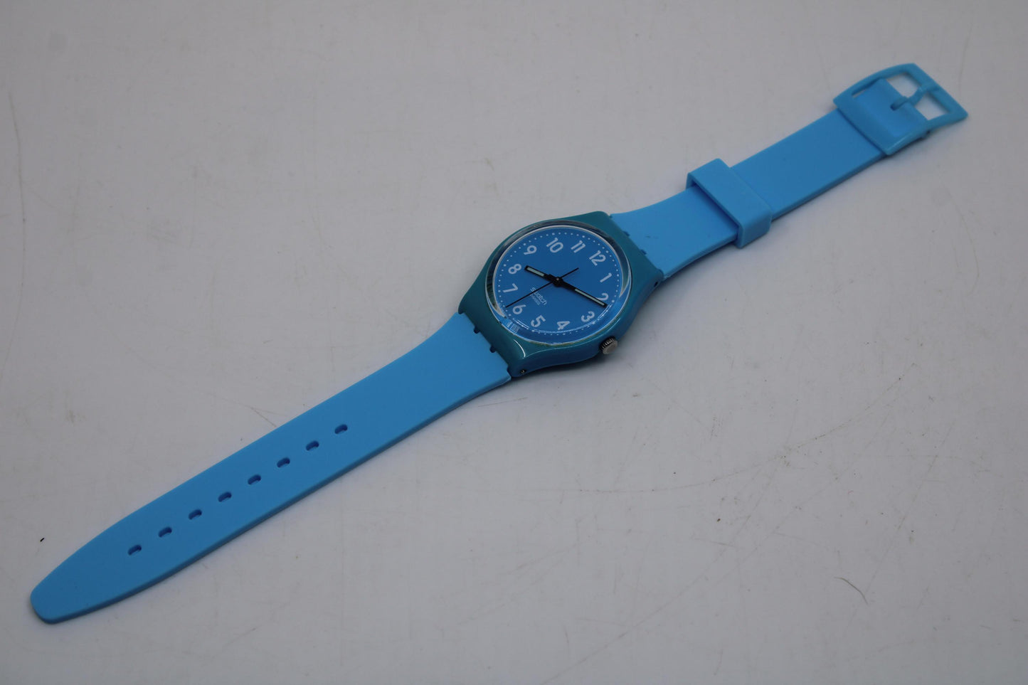 Vintage 17mm Gents Swatch, 'Rise Up', GS138, in very nice, working condition!