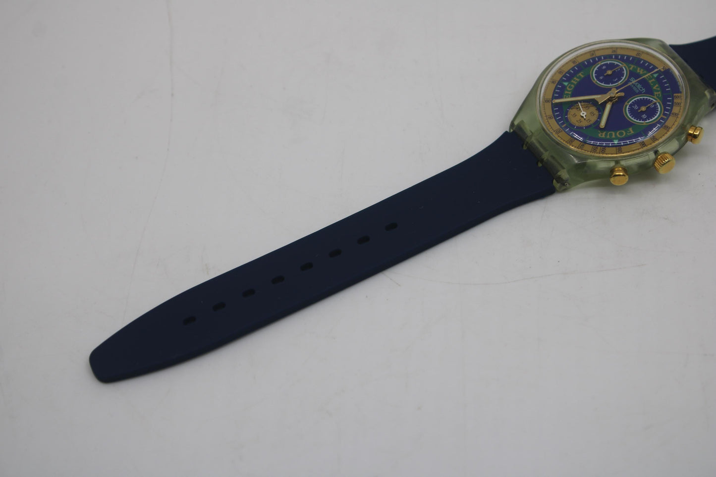 Vintage Gents Chrono Swatch 'Hitch Hiker' SCG10-4, Good, Used Condition, with brandnew strap