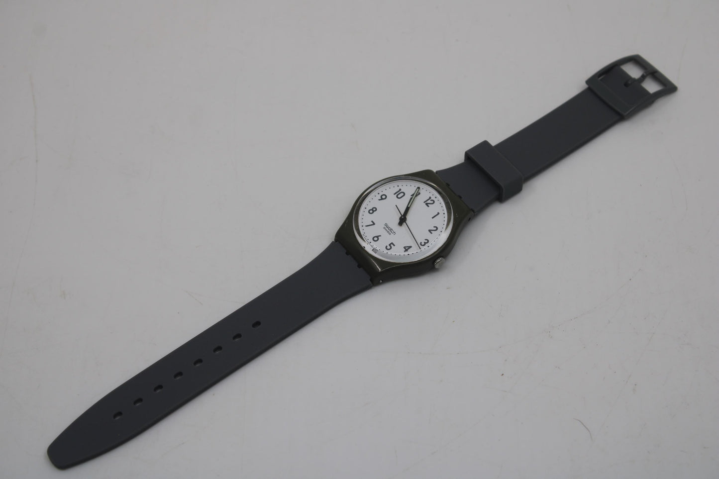Very Nice 17mm Gents Swatch, 'Fog Cloud', GM169, used condition, working fine